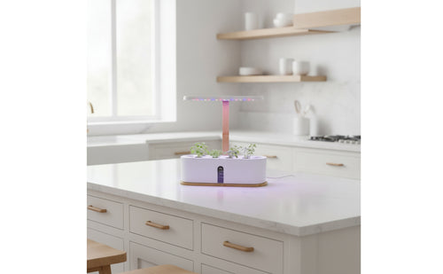 Soilsoilless Hydroponic Planter with Grow Light Compact Tabletop Hydroponic Planter Fresh Indoor Herb Garden Healthy for Apartment Dwellers, Gardeners, Kitchen, Home, Windowsill