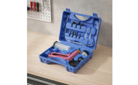 Compatible Brake Bleeding Kit with Adapters Portable Brake Bleeder Vacuum Pump Kit Universal Vacuum Pump with Gauge Easy to Use for Mechanics
