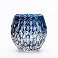 Kiriko-style Crystal Whiskey Glass, Light Luxury Retro