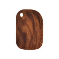 Food Grade Acacia Serving Board Sturdy Serving Board with Hanging Hole Flat Stable for Kitchen