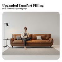 3-Seater Straight Sofa Italian design 3-Seater Sofa technicalnical Fabric Couch for Apartment Dwellers, Interior Designers, Lounge Area, Home