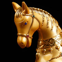 Tibetan Alloy Religious Decorative Figurine for Car or Home