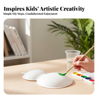 Easy to Paint Paintable Blank Mask Multiple Designs Available Blank Paper Mask Lightweight DIY Craft Wearable for Children, Crafters, School Projects, Theatrical Performance, Carnival, Parties