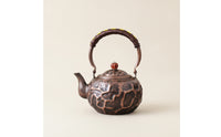Teapot with Cord-Wrapped Handle Traditional Tea Vessel with Handle Classic
