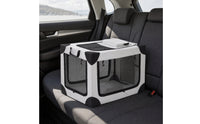 Pet Crate with Cushion Portable Foldable Pet Crate Foldable Travel Kennel for Dog, Cats, Indoor