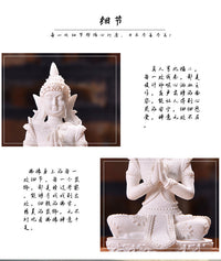 Resin Buddha Figurine for Home Decor