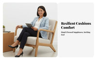 Modern design Minimalist Guest Armchair Comfortable padding Reception Seating Sturdy Frame Commercial Furnishing Easy Assembly for Business Owners, Office Managers, pairs, Waiting Room