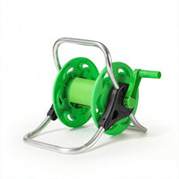 Hose Reel with Hand Crank Foldable Hand-Crank Hose Reel Stable for Gardeners