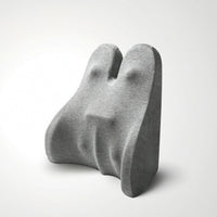 Contoured Support Cushion Ergonomic Back Support Cushion Comfortable Backrest Firm for Office Workers