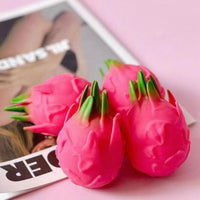 Simulation Dragon Fruit Squeeze Toy Stress Relief Ball for Youth