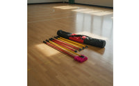 Long-Handled Dry Curling Accessory Set Portable Dry Curling Push Rod for Clubs, Schools, Indoor Practice, Outdoor Training