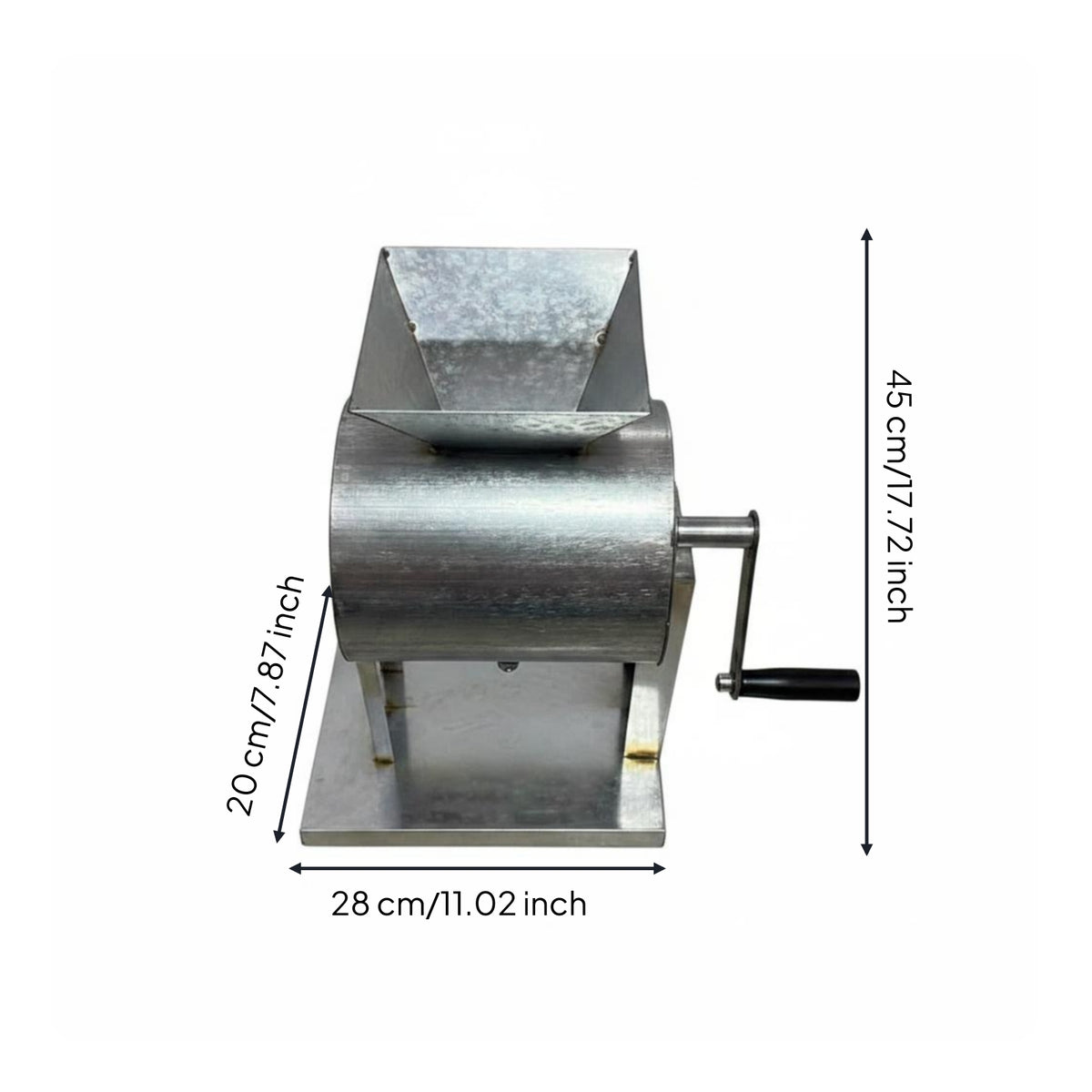 Hand Crank Peanut Sheller Easy to Use Small Peanut Peeling Machine for Home