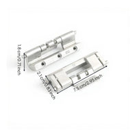 discreet Cabinet Hinge, Adjustable Overlay Mounting, Metal discreet Hinges for Kitchen Cabinet Door, Furniture, Control Box
