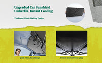 Heat-blocking windshield cover