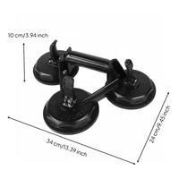 Heavy Duty Suction Cup Easy to Use  Tile Lifter Ergonomic Handle Aluminum Body Suction Tool for DIY Enthusiasts, Garage