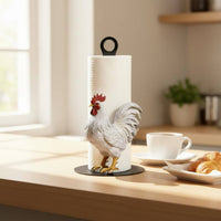 Freestanding Paper Towel Stand Easy Carry Handle for Restaurant, Dining Table
