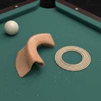 Billiard Pocket Clip Long-Lasting Leather Billiard Pocket Bracket Wear-Resistant