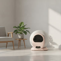 Self-Cleaning Cat Litter Box Electric Automatic Cat Litter Box Pet Supply Easy to Clean Smart for Cats, Apartment, Living Room