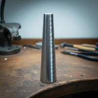 Round Shaping Jewelry Repair Mandrel Reusable Metal Bracelet Shaper Rust-Resistant Bangle Sizing Shaper Easy to Use for Jewelers