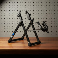 Portable Bike Wheel Truing Stand Adjustable Cycle Wheel Truing Stand Easy to Use for Cyclists, Repair Shop