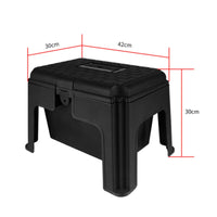 Plastic Tool Box Front Latch Plastic Toolbox Carry Handle for Stable