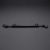 Adjustable Double Bass Drum Connecting Rod Replacement Double Bass Drum Pedal Drive Shaft Compatible Pedal Link Bar Metal for Stage
