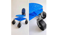 Garden Stool with Tool Bag Rotating Garden Seat with Wheels Swivel Gardening for Gardeners, Flower Bed