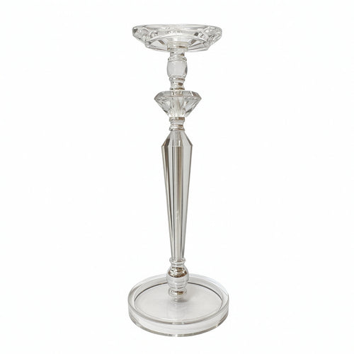 Acrylic Candlestick Holder Tall Taper Candle Holder Reflective
