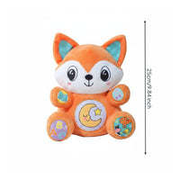 Soothing Baby Sleep Aid Toy Crinkle Paper Musical Plush Toy Soft Material Interactive Learning Plushie for Toddlers, Bedtime, Playtime