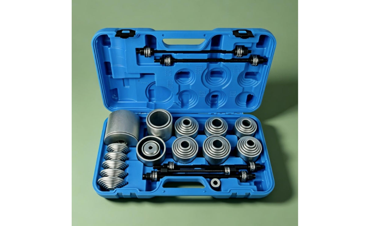 Bushing Removal Tool Kit Heavy-Duty Bushing Press Tool Set   Hand Tools for Mechanics, Auto Repair Shop