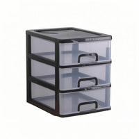 Desktop Drawer Organizer Translucent Fronts Office Supply Drawer Organizer