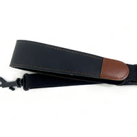 Saxophone Neck Strap with Adjustable Shoulder Strap, Faux Leather, for Beginners