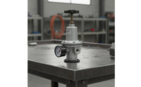 Adjustable Air Pressure Regulator Easy to Turn Knob Compressed Air Regulator