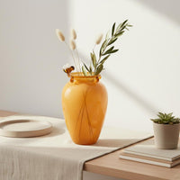Bee Glass Vase Designer Design House Decoration Glossy Finish