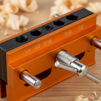 Wood Dowel Drilling Jig Central Positioning Dowel Jig Easy to Use