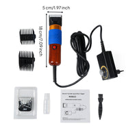 Adjustable Corded Clipper with Speed Controller Heavy-Duty Grooming Clipper with Comb Attachments Powerful Complete for Home Groomers, Pet Owners