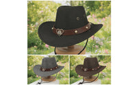 Wide Brim Western Hat with Heart Ornament Adjustable Cowboy Hat with Chin Cord Summer Woven for Girls, Kids, Toddlers, Dress-up, Costume Parties, Outdoor Play