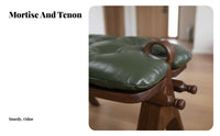 Saddle-Shaped Seat sturdy Duty Ergonomic Saddle Stool Easy Assembly for Entryway
