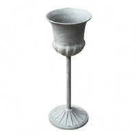 Decorative Iron Planter Ornamental Home Decor Matte