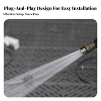 Multi-Purpose 1/4 Inch Quick Connect Spray Nozzle 1/4 Inch Quick Connect Nozzle Easy Installation for Plant Watering