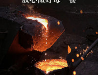 铸铁煎蛋锅三合一早餐锅鸡蛋汉堡锅无涂层不粘锅平底锅三孔设计