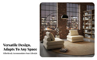 Tofu Block Sofa Removable and Cleanable Cover Tofu Block Sectional Nordic Design Easy Assembly for Young Adults, Students