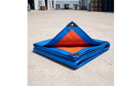 Tarpaulin with Grommets Tear-Resistant Heavy Duty Tarp Versatile Tarp with Grommets for Construction Site