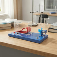 Wind Experiment Wing Lift Demonstrator Educational Aircraft Lift Principle Demonstrator Tabletop for Schools, Classroom