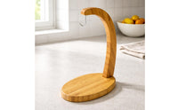 Banana Holder Bamboo Fruit Holder Rack Fruit Storage for Kitchen, Living Room