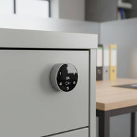 Touchscreen Code Lock Digital Interface Electronic Cabinet Lock Universal Serial Bus Port Renewable Long-Lasting Alloy Material