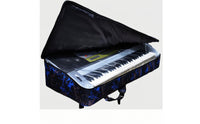 61-Key Keyboard Case Portable Keyboard Gig Bag Adjustable Padded Piano Bag for Lessons