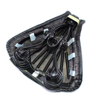 Vintage-Style Cycle Saddle with Springs Contoured Sprung Cycle Saddle Textured Retro Bike Seat Ergonomic for Commuting