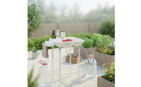 Portable Sink with Pump Electric Freestanding Wash Basin for Campers, Camping, Garden