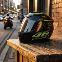Aerodynamic Full Face | Ventilated, Full Face Helmet, for Karting